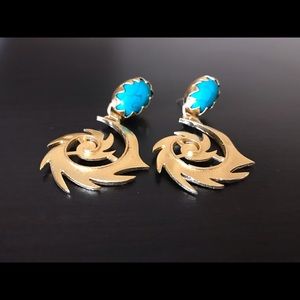 Turquoise earrings